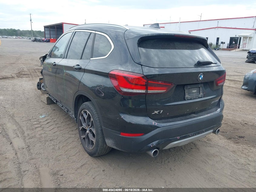 2021 BMW X1 VIN WBXJG9C02M5U35744 IAAI salvage auction — FRONT END, Salvage - 75% Or Less (Maryland), sold $6,150 on 2026-07-15 (photo 3)