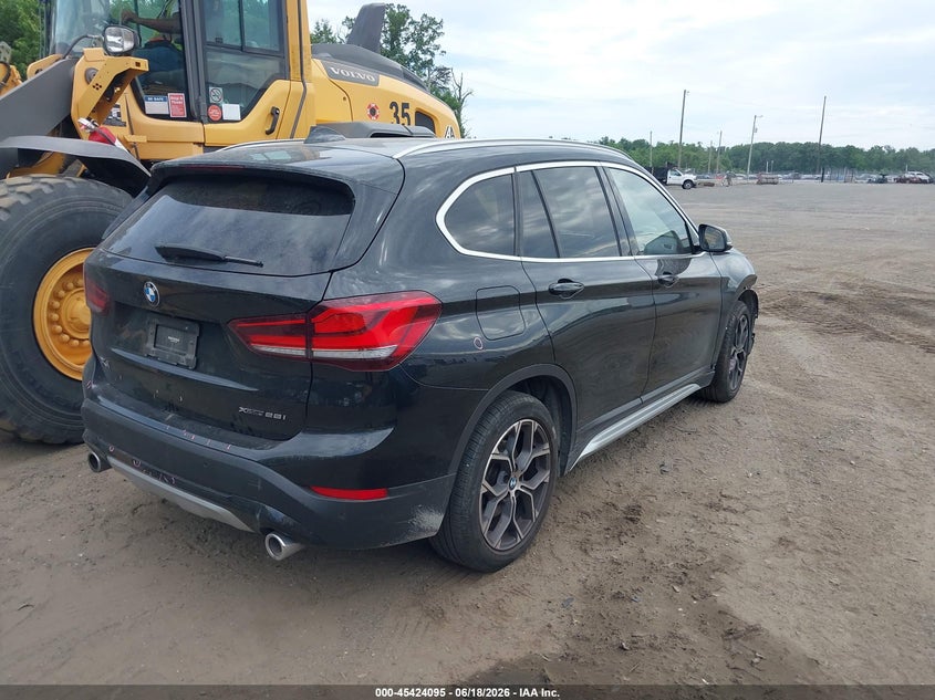 2021 BMW X1 VIN WBXJG9C02M5U35744 IAAI salvage auction — FRONT END, Salvage - 75% Or Less (Maryland), sold $6,150 on 2026-07-15 (photo 4)