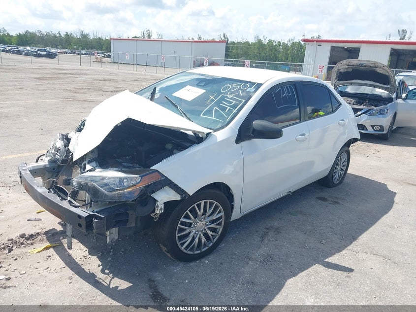 2017 Toyota Corolla VIN 5YFBURHE2HP670507 IAAI salvage auction — FRONT END, Salvage Title, sold $1,400 on 2026-07-20 (photo 2)