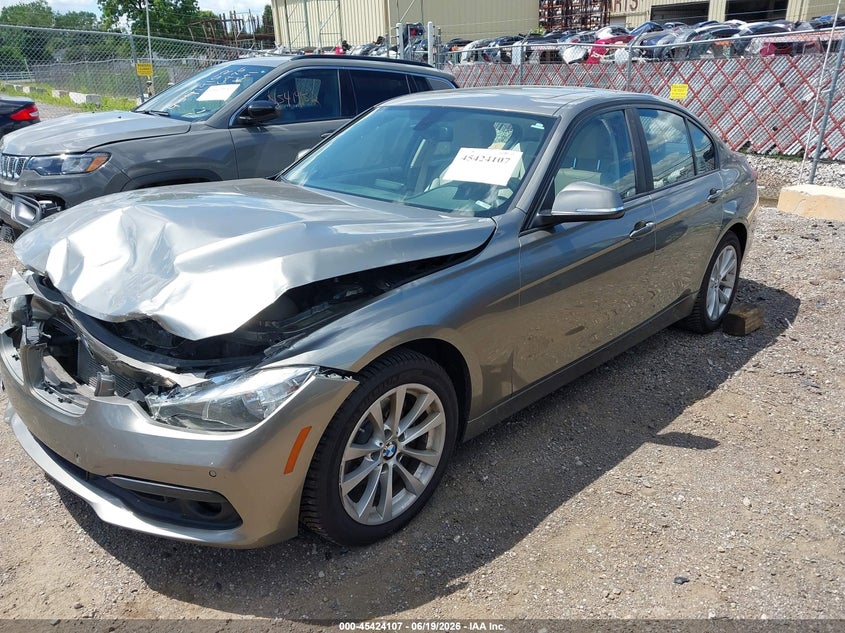 2016 BMW 3er VIN WBA8E5G58GNT41465 IAAI salvage auction — FRONT END, Clear (Michigan), sold $2,000 on 2026-07-16 (photo 2)