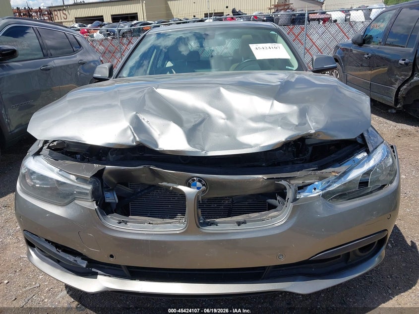 2016 BMW 3er VIN WBA8E5G58GNT41465 IAAI salvage auction — FRONT END, Clear (Michigan), sold $2,000 on 2026-07-16 (photo 6)