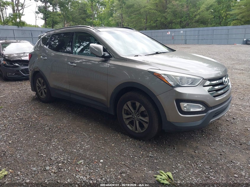 2014 Hyundai Santa fe VIN 5XYZUDLB8EG220200 IAAI salvage auction — REAR END, Salvage (New Jersey), sold $25 on 2026-07-29 (photo 1)