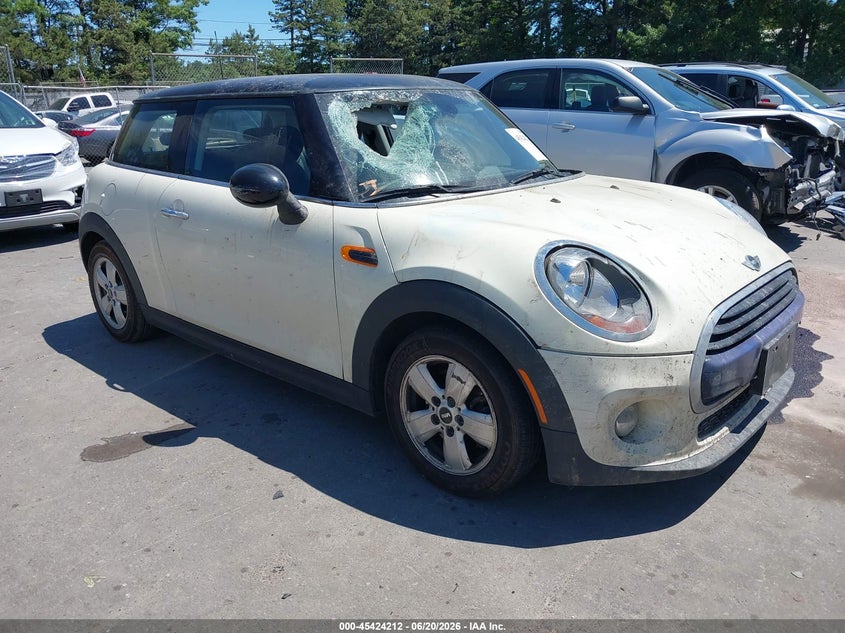 2016 Mini Hard top VIN WMWXP5C54GT739926 IAAI salvage auction — FRONT END, Mv-907A (New York), sold $450 on 2026-07-07 (photo 1)