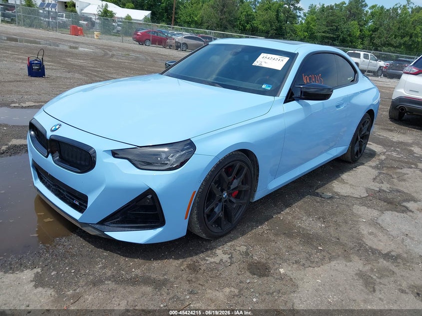 2025 BMW 2er VIN 3MW43CM05S8F24979 IAAI salvage auction — REAR END, Salvage Title, sold $19,300 on 2026-07-26 (photo 2)