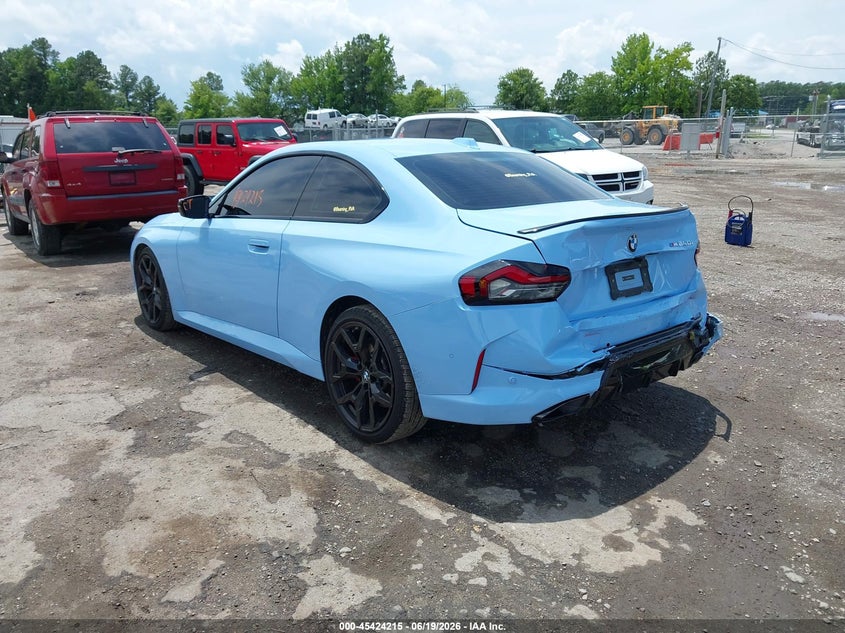 2025 BMW 2er VIN 3MW43CM05S8F24979 IAAI salvage auction — REAR END, Salvage Title, sold $19,300 on 2026-07-26 (photo 3)