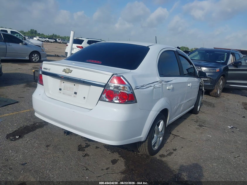 2010 Chevrolet Aveo VIN KL1TD5DE6AB095925 IAAI salvage auction — RIGHT FRONT, Salvage (Texas), sold $525 on 2026-07-15 (photo 4)