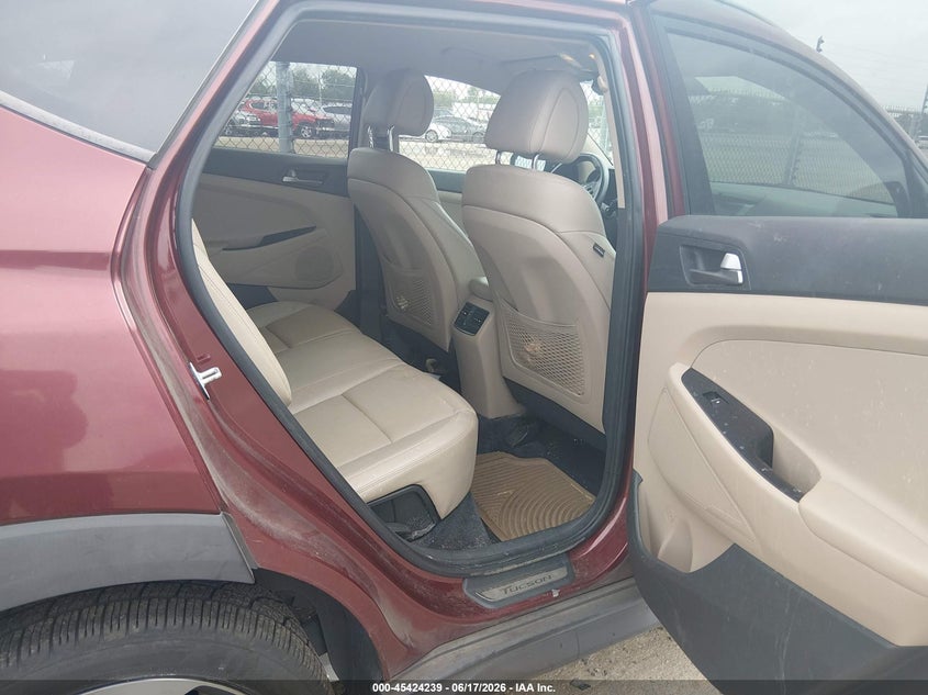 2016 Hyundai Tucson VIN KM8J33A20GU038422 IAAI salvage auction — NORMAL WEAR, Clear (Louisiana), sold $2,900 on 2026-07-20 (photo 8)