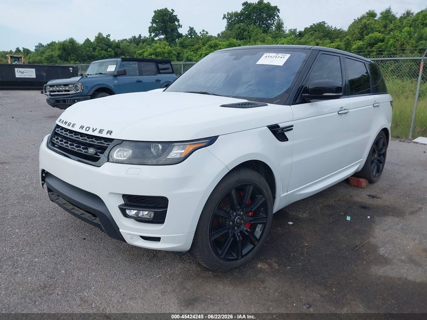 2016 Land rover Range rover sport VIN SALWS2VF0GA548283 IAAI salvage auction — RIGHT FRONT, Salvage Title, sold $4,000 on 2026-08-02 (photo 2)