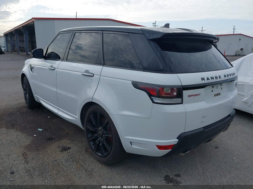 2016 Land rover Range rover sport VIN SALWS2VF0GA548283 IAAI salvage auction — RIGHT FRONT, Salvage Title, sold $4,000 on 2026-08-02 (photo 3)