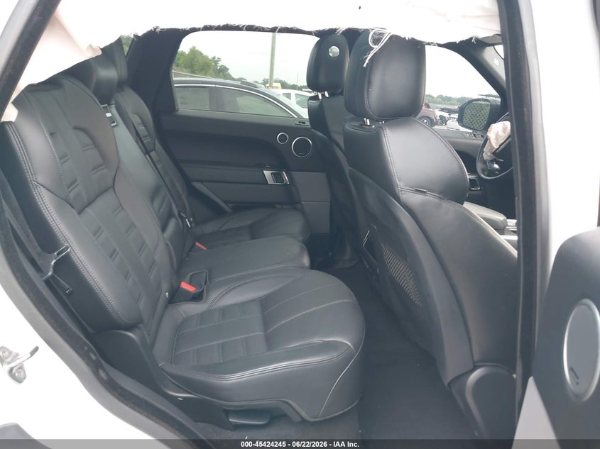 2016 Land rover Range rover sport VIN SALWS2VF0GA548283 IAAI salvage auction — RIGHT FRONT, Salvage Title, sold $4,000 on 2026-08-02 (photo 8)