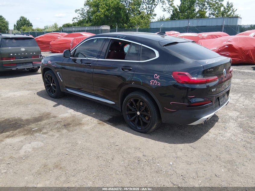 2019 BMW X4 VIN 5UXUJ3C52KLG56212 IAAI salvage auction — VANDALISM, Salvage Title, sold $10,900 on 2026-07-24 (photo 3)