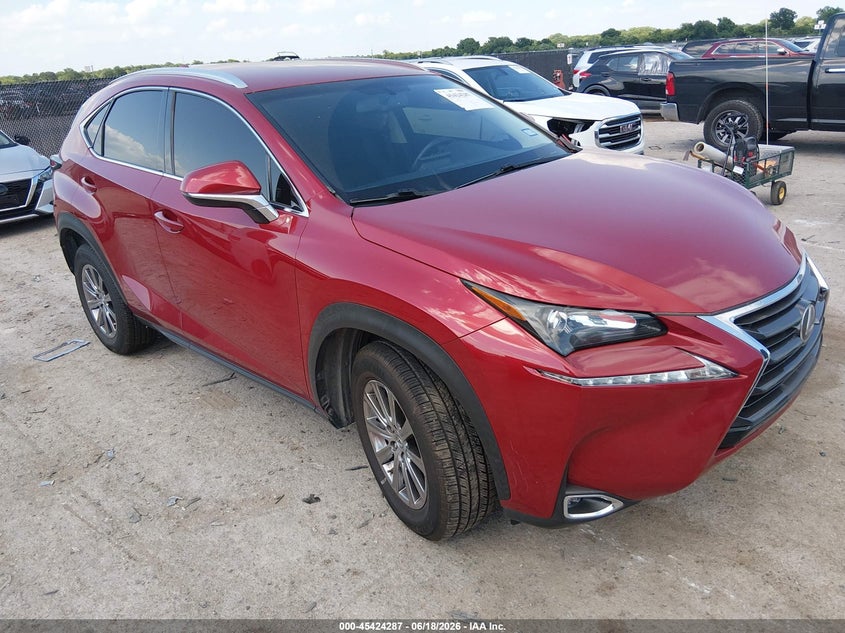 2017 Lexus Nx VIN JTJYARBZ4H2078584 IAAI salvage auction — FRONT END, Salvage Title, sold $7,600 on 2026-08-02 (photo 1)