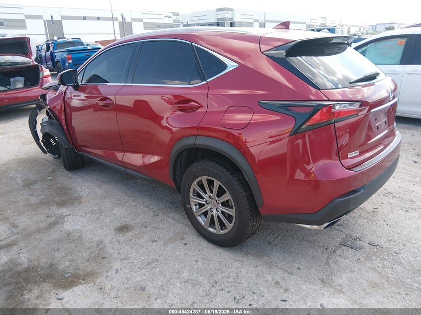 2017 Lexus Nx VIN JTJYARBZ4H2078584 IAAI salvage auction — FRONT END, Salvage Title, sold $7,600 on 2026-08-02 (photo 3)
