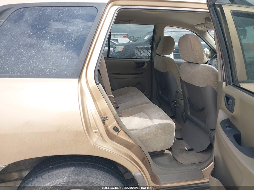 2002 Hyundai Santa fe VIN KM8SC13D22U200356 IAAI salvage auction — WATER/FLOOD, Non-Repairable (Texas), sold $400 on 2026-07-15 (photo 8)