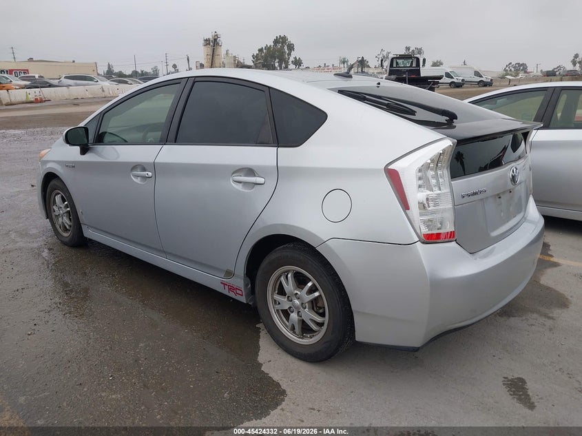2010 Toyota Prius VIN JTDKN3DU5A1307488 IAAI salvage auction — UNDERCARRIAGE, Salvage (California), sold $2,500 on 2026-07-08 (photo 3)