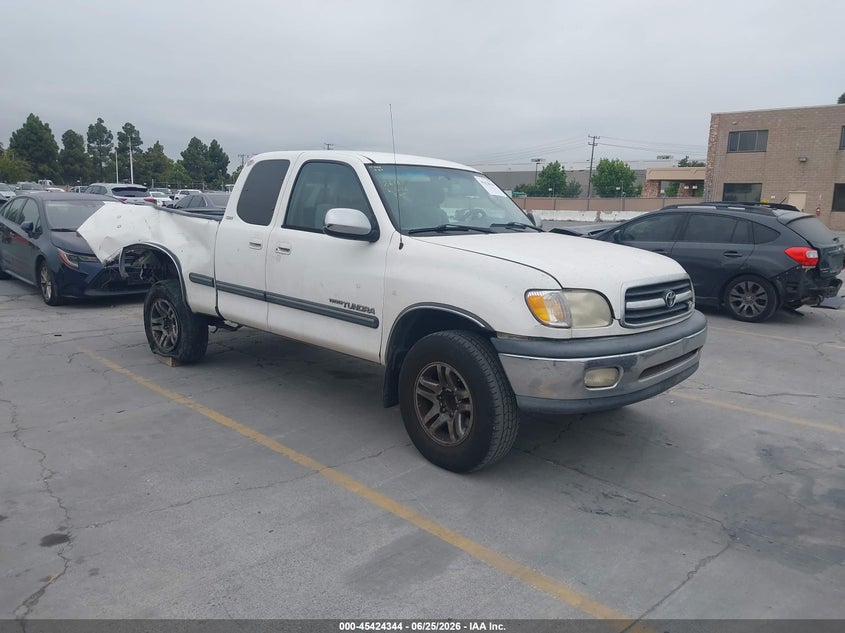 2001 Toyota Tundra VIN 5TBRT34161S173659 IAAI salvage auction — RIGHT REAR, Salvage (California), sold $1,175 on 2026-07-13 (photo 1)