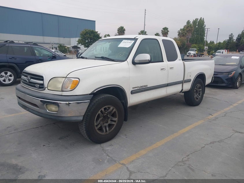 2001 Toyota Tundra VIN 5TBRT34161S173659 IAAI salvage auction — RIGHT REAR, Salvage (California), sold $1,175 on 2026-07-13 (photo 2)