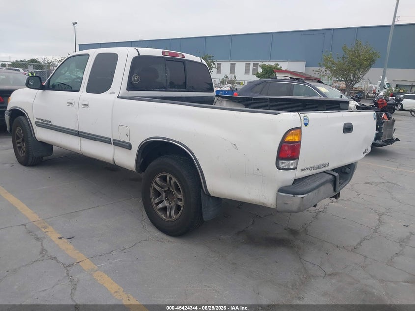 2001 Toyota Tundra VIN 5TBRT34161S173659 IAAI salvage auction — RIGHT REAR, Salvage (California), sold $1,175 on 2026-07-13 (photo 3)