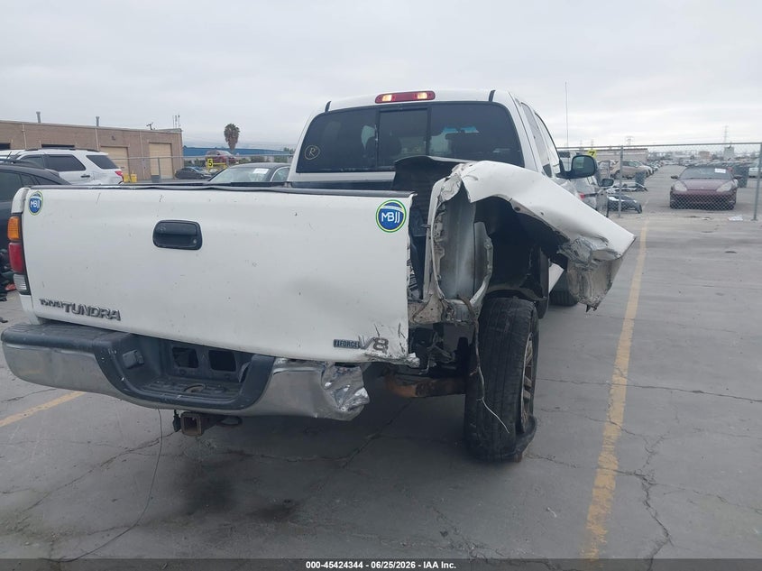 2001 Toyota Tundra VIN 5TBRT34161S173659 IAAI salvage auction — RIGHT REAR, Salvage (California), sold $1,175 on 2026-07-13 (photo 6)