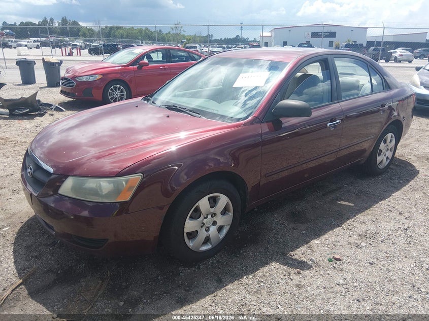 2008 Hyundai Sonata VIN 5NPET46C28H354591 IAAI salvage auction — SIDE, Salvage (South Carolina), sold $225 on 2026-07-22 (photo 2)