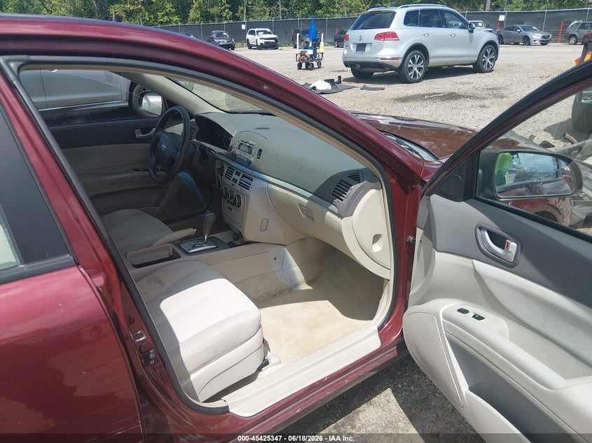 2008 Hyundai Sonata VIN 5NPET46C28H354591 IAAI salvage auction — SIDE, Salvage (South Carolina), sold $225 on 2026-07-22 (photo 5)