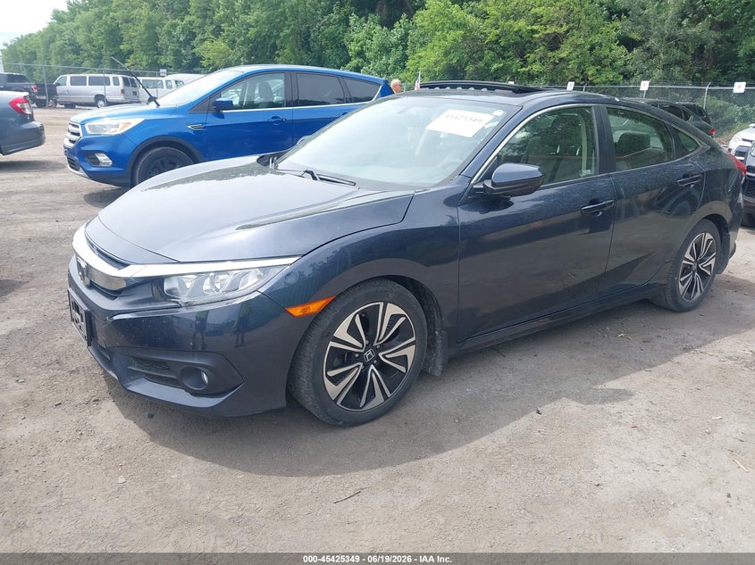 2018 Honda Civic VIN JHMFC1F37JX016597 IAAI salvage auction — ROOF, Salvage - Greater Than 75% (Maryland), sold $5,000 on 2026-07-14 (photo 2)