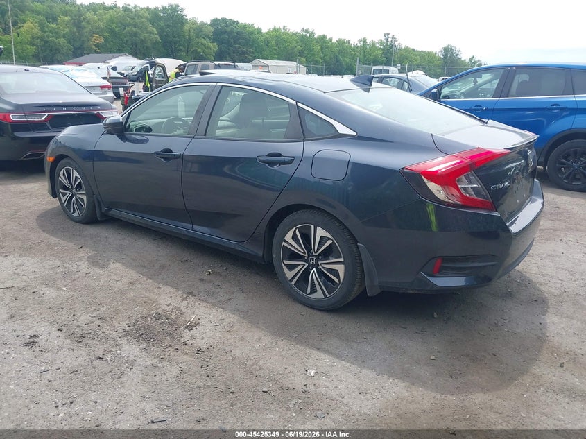 2018 Honda Civic VIN JHMFC1F37JX016597 IAAI salvage auction — ROOF, Salvage - Greater Than 75% (Maryland), sold $5,000 on 2026-07-14 (photo 3)