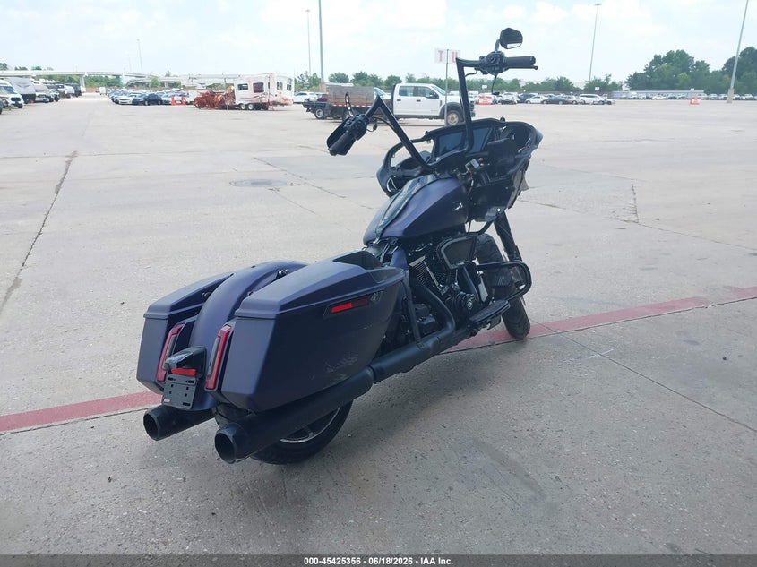 2025 Harley-davidson Road glide VIN 1HD1KH710SB607954 IAAI salvage auction — FRONT END, Original (Texas), sold $11,000 on 2026-08-18 (photo 4)