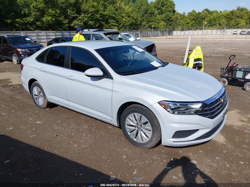 2019 Volkswagen Jetta VIN 3VWC57BU3KM123778 IAAI salvage auction — REAR END, Salvage Title, sold $2,250 on 2026-07-30 (photo 1)