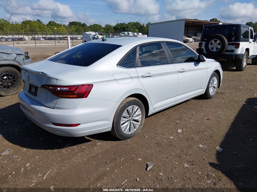 2019 Volkswagen Jetta VIN 3VWC57BU3KM123778 IAAI salvage auction — REAR END, Salvage Title, sold $2,250 on 2026-07-30 (photo 4)