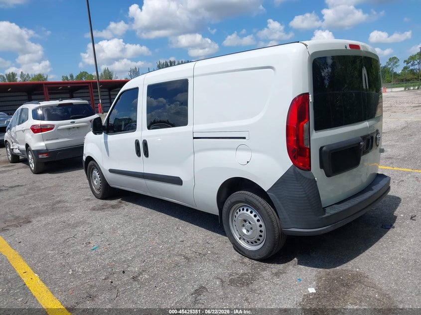 2020 Ram Promaster city VIN ZFBHRFAB7L6P39639 IAAI salvage auction — SIDE, Certificate Of Destruction (Florida), sold $3,050 on 2026-07-29 (photo 3)