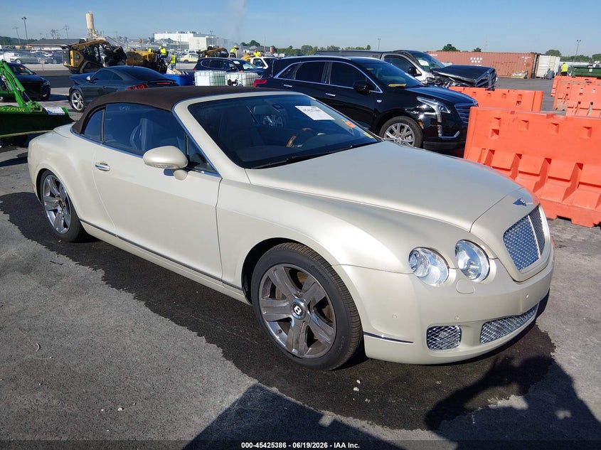 2008 Bentley Continental VIN SCBDR33W78C056703 — IAAI salvage auction photo