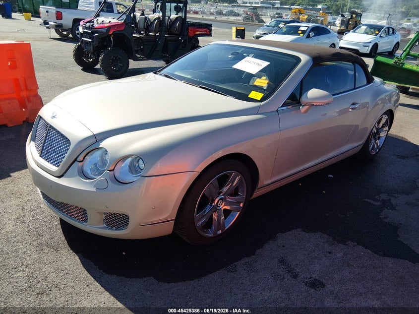 2008 Bentley Continental VIN SCBDR33W78C056703 IAAI salvage auction — LEFT FRONT, Salvage (Missouri), sold $13,400 on 2026-08-05 (photo 2)