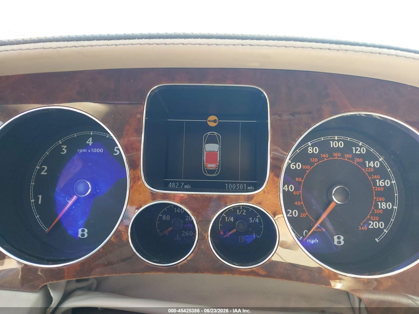 2008 Bentley Continental VIN SCBDR33W78C056703 IAAI salvage auction — LEFT FRONT, Salvage (Missouri), sold $13,400 on 2026-08-05 (photo 7)