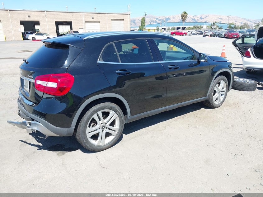 2019 Mercedes-benz Gla-klasse VIN WDCTG4GB3KU016223 IAAI salvage auction — FRONT & REAR, Salvage (California), sold $6,350 on 2026-07-20 (photo 4)