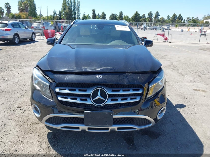 2019 Mercedes-benz Gla-klasse VIN WDCTG4GB3KU016223 IAAI salvage auction — FRONT & REAR, Salvage (California), sold $6,350 on 2026-07-20 (photo 6)