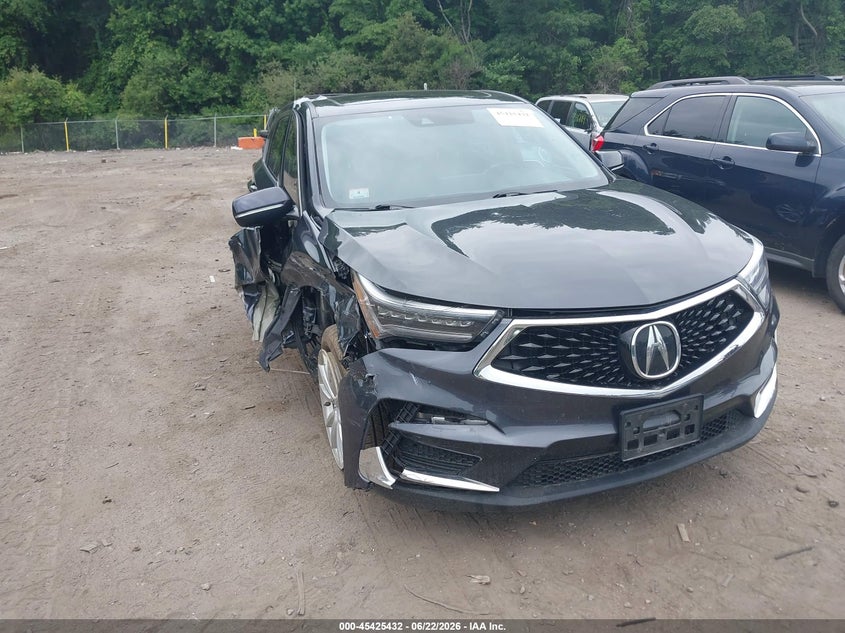 2019 Acura Rdx VIN 5J8TC2H39KL035928 IAAI salvage auction — SIDE, Salvage (Massachusetts), sold $4,900 on 2026-07-18 (photo 1)