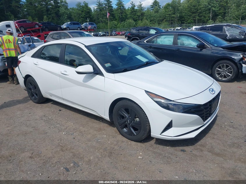2023 Hyundai Elantra VIN 5NPLM4AG1PH117393 IAAI salvage auction — REAR END, Salvage (Massachusetts), sold $5,250 on 2026-07-17 (photo 1)