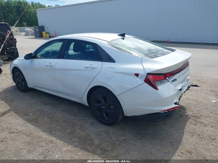 2023 Hyundai Elantra VIN 5NPLM4AG1PH117393 IAAI salvage auction — REAR END, Salvage (Massachusetts), sold $5,250 on 2026-07-17 (photo 3)