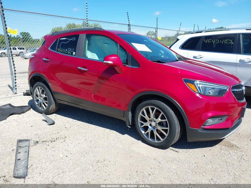 2018 Buick Encore VIN KL4CJ2SB4JB519122 IAAI salvage auction — LEFT SIDE, Junk Bill Of Sale Mv2459 (Wisconsin), sold $1,625 on 2026-07-21 (photo 1)