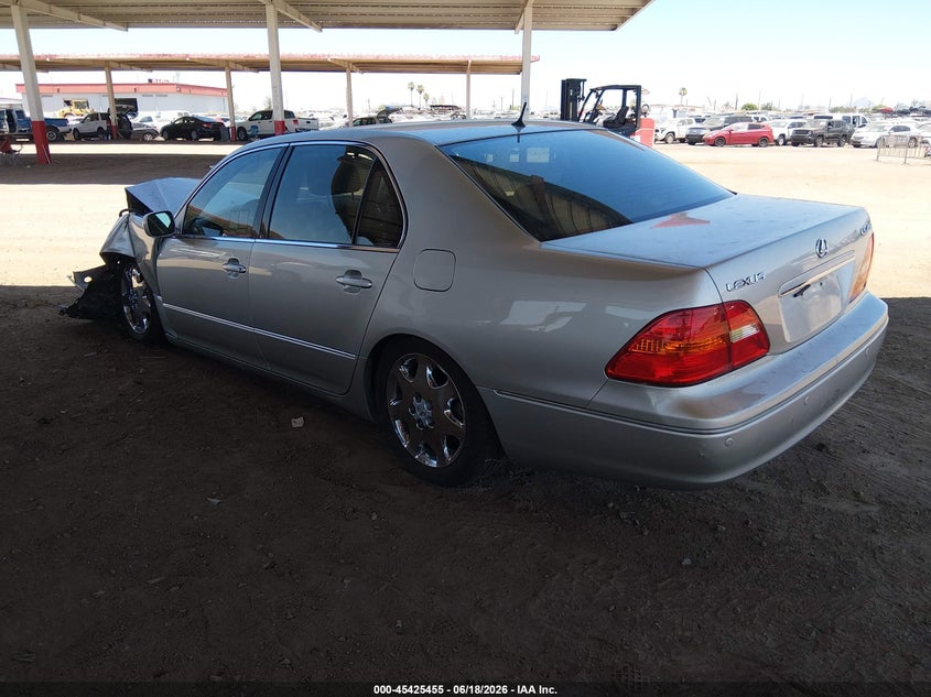 2001 Lexus Ls 430 VIN JTHBN30F210020301 IAAI salvage auction — FRONT END, Salvage (Arizona), sold $325 on 2026-07-07 (photo 3)