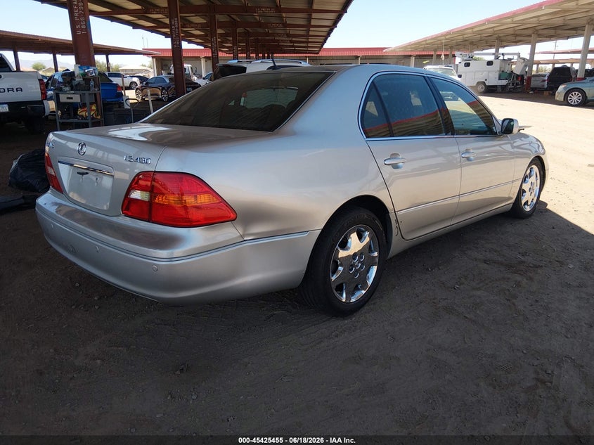 2001 Lexus Ls 430 VIN JTHBN30F210020301 IAAI salvage auction — FRONT END, Salvage (Arizona), sold $325 on 2026-07-07 (photo 4)