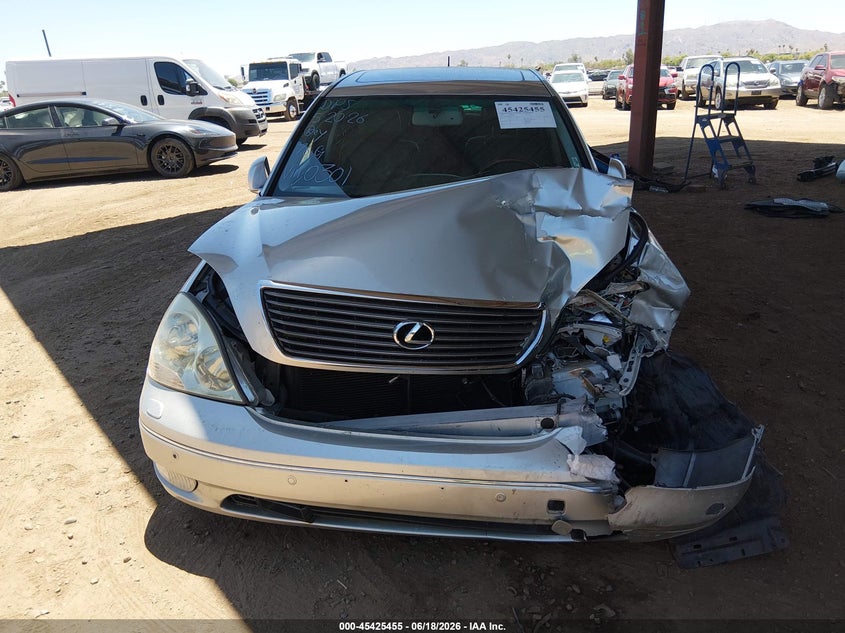 2001 Lexus Ls 430 VIN JTHBN30F210020301 IAAI salvage auction — FRONT END, Salvage (Arizona), sold $325 on 2026-07-07 (photo 6)