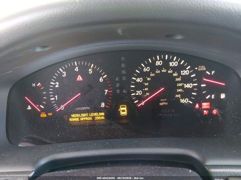 2001 Lexus Ls 430 VIN JTHBN30F210020301 IAAI salvage auction — FRONT END, Salvage (Arizona), sold $325 on 2026-07-07 (photo 7)