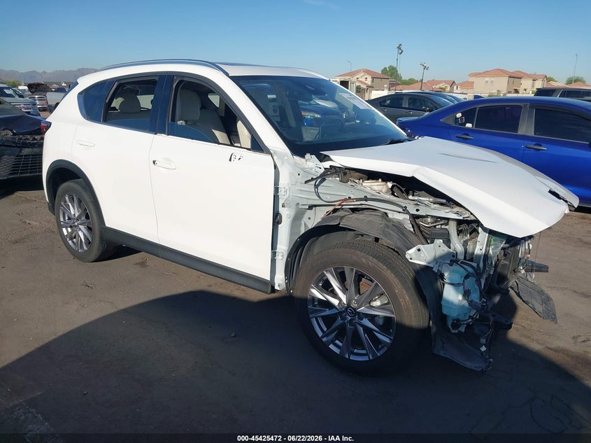 2021 Mazda Cx-5 VIN JM3KFADM9M0311644 IAAI salvage auction — FRONT END, Salvage (Arizona), sold $4,750 on 2026-07-28 (photo 1)