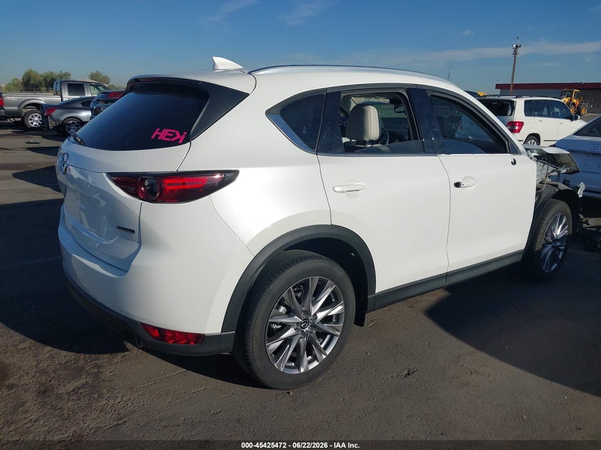 2021 Mazda Cx-5 VIN JM3KFADM9M0311644 IAAI salvage auction — FRONT END, Salvage (Arizona), sold $4,750 on 2026-07-28 (photo 4)