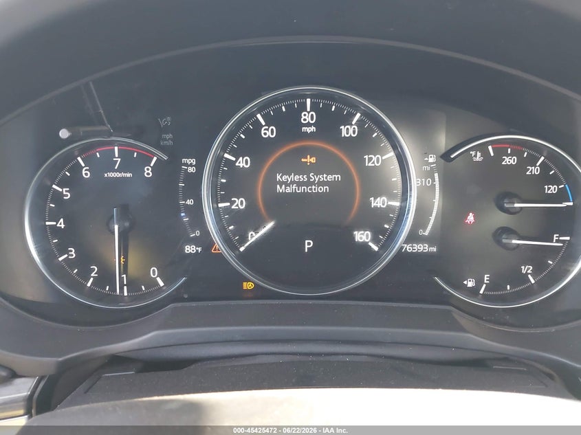 2021 Mazda Cx-5 VIN JM3KFADM9M0311644 IAAI salvage auction — FRONT END, Salvage (Arizona), sold $4,750 on 2026-07-28 (photo 7)