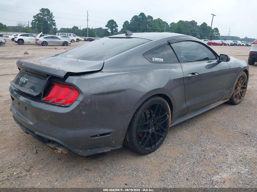2022 Ford Mustang VIN 1FA6P8CFXN5138942 IAAI salvage auction — WATER/FLOOD, Salvage Title, sold $10,550 on 2026-08-22 (photo 4)
