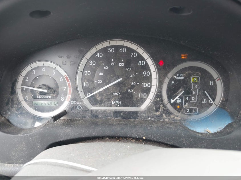 2005 Toyota Sienna VIN 5TDZA22C45S329439 IAAI salvage auction — NORMAL WEAR, Original (Ohio), sold $975 on 2026-07-07 (photo 7)