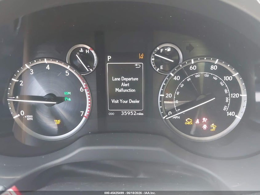 2023 Lexus Gx VIN JTJAM7BX5P5378160 IAAI salvage auction — FRONT END, Salvage (Texas), sold $19,725 on 2026-08-31 (photo 7)